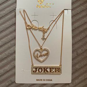 Harley loves joker necklace